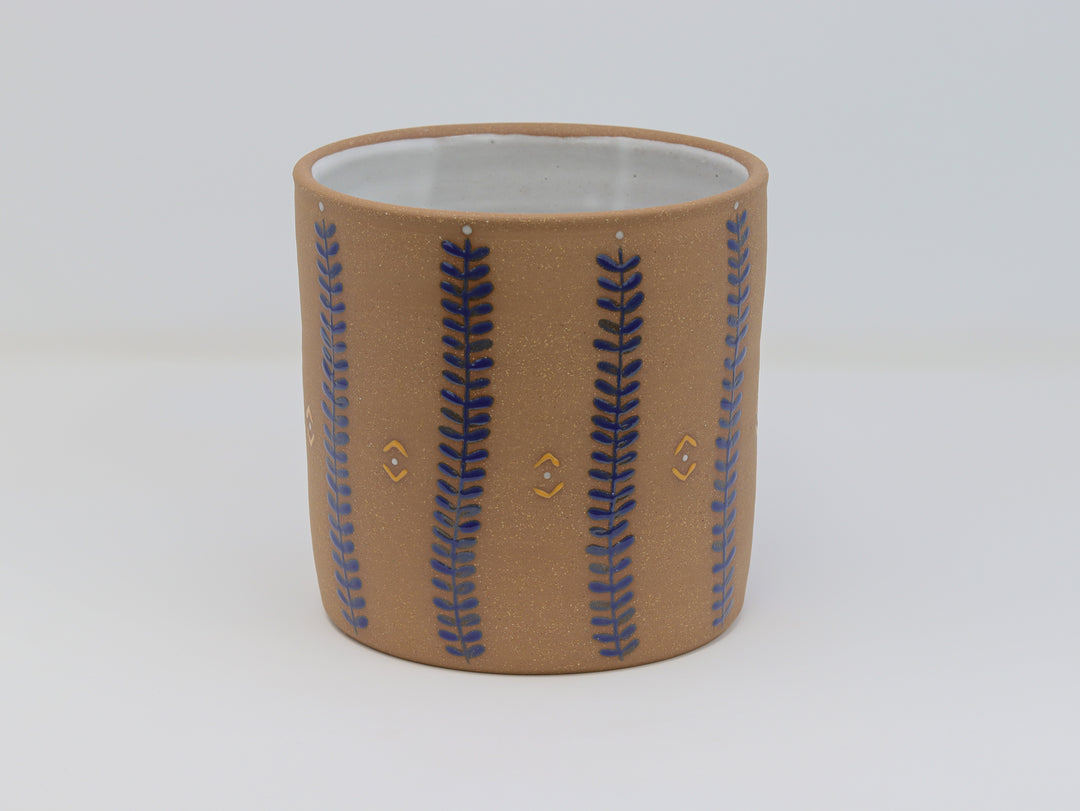 Utensil Holder - Soil & Stem - Blue and Orange