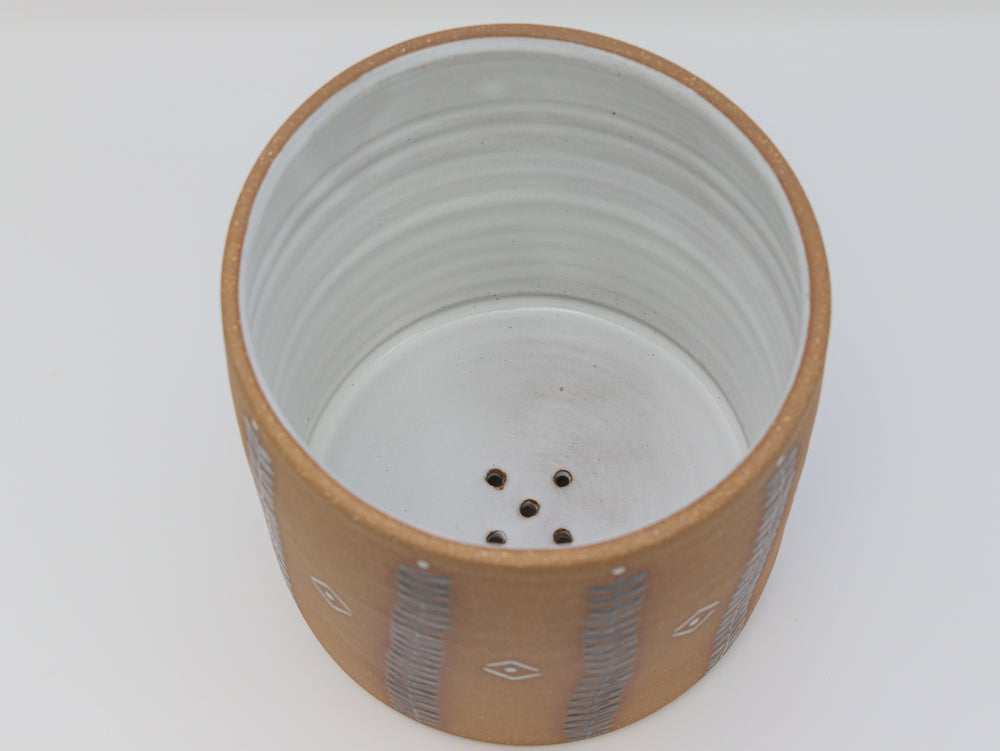 Utensil Holder - Soil & Stem - Blue and Orange