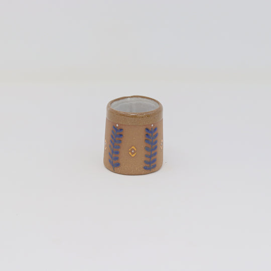 Espresso Cup - Soil & Stem - Blue and Orange