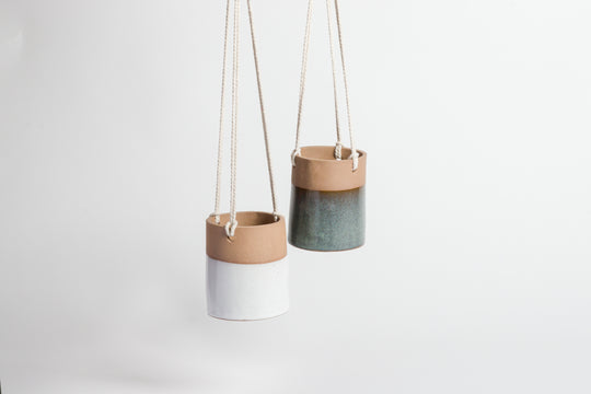 Hanging Planter - Classic Blue