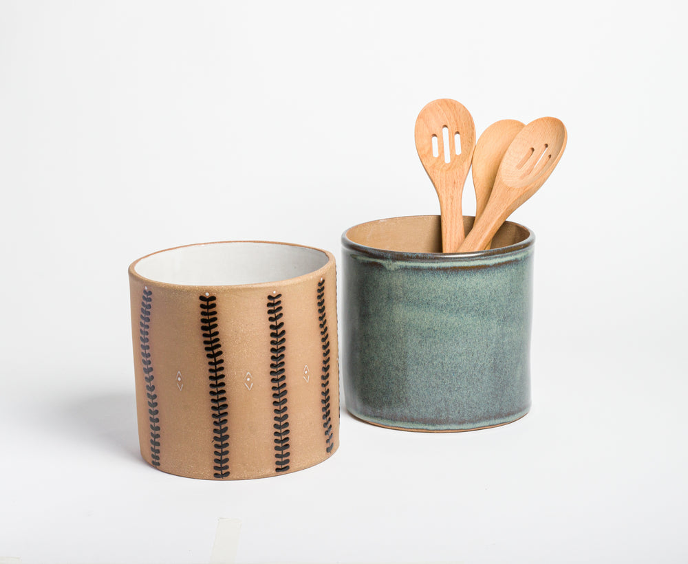 Utensil Holder - Classic Blue