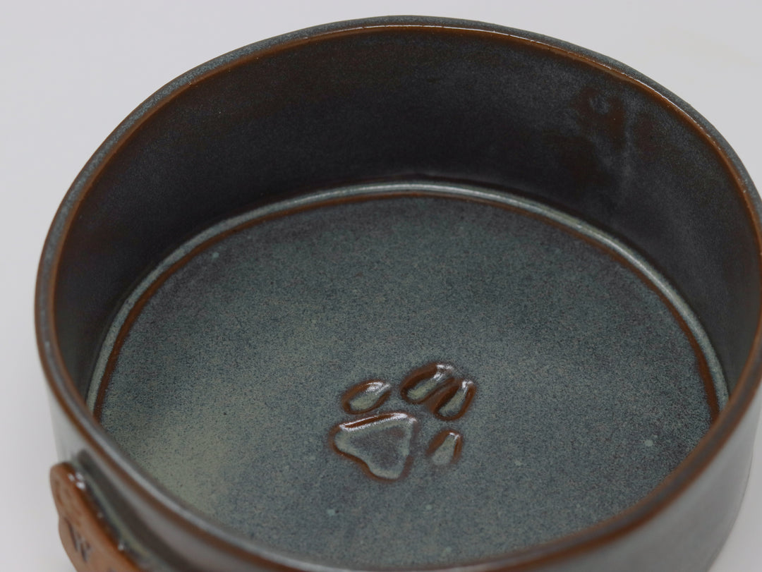 Dog Food Bowl - Classic Blue