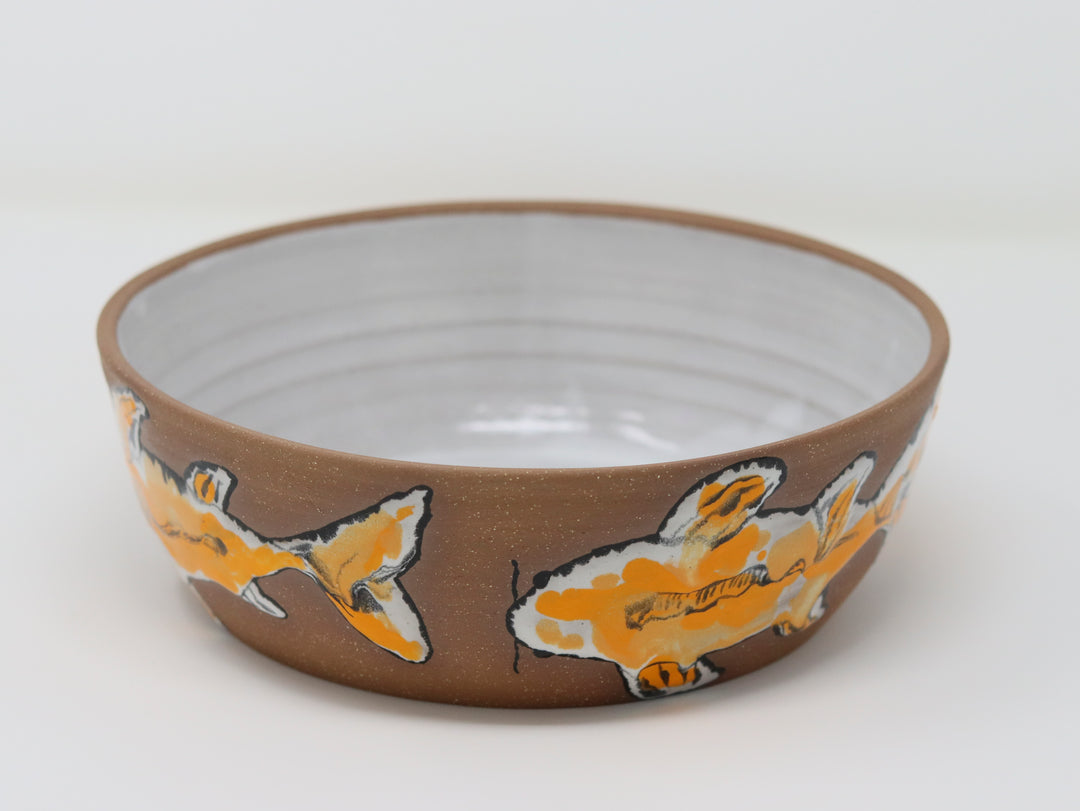 Koi Fish Serving Bowl