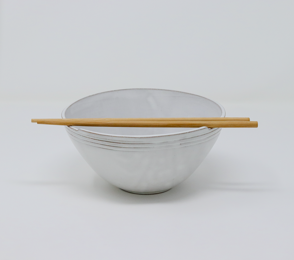 Ramen Bowl - Classic White