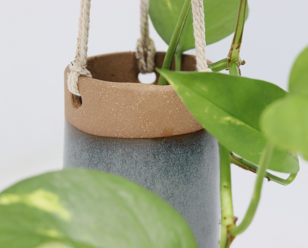 Hanging Planter - Classic Blue