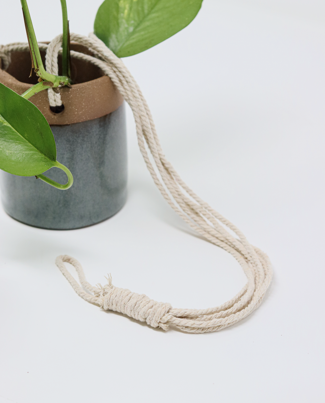 Hanging Planter - Classic White