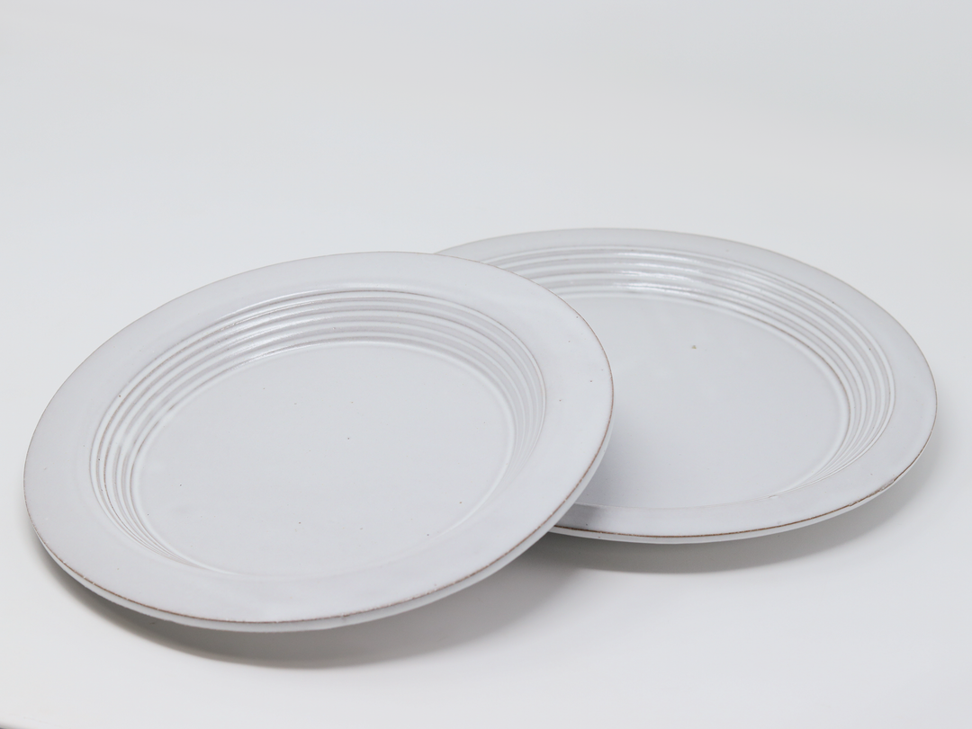 Large Dinner Plate - Classic White