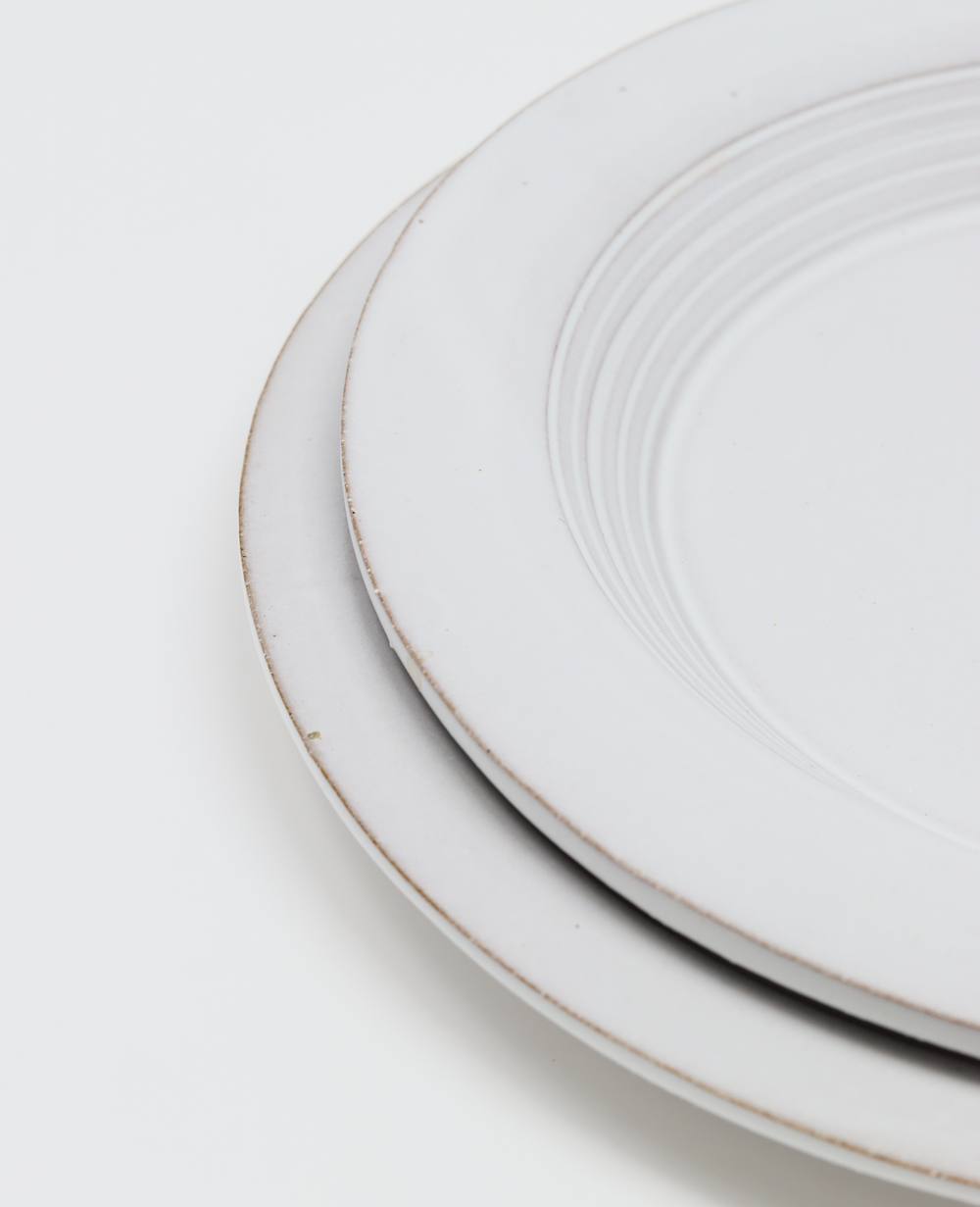 Large Dinner Plate - Classic White