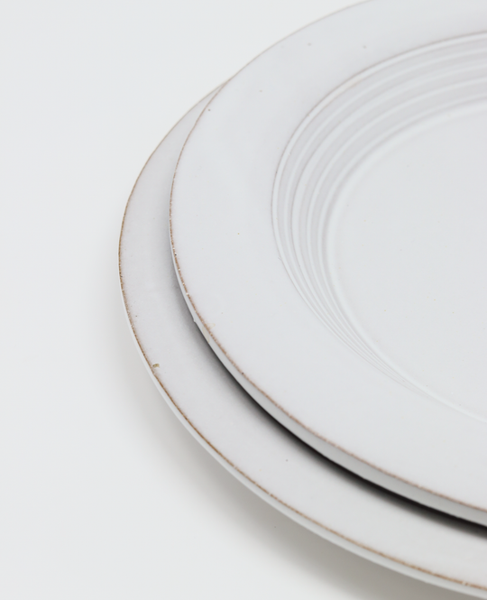 Large Dinner Plate - Classic White