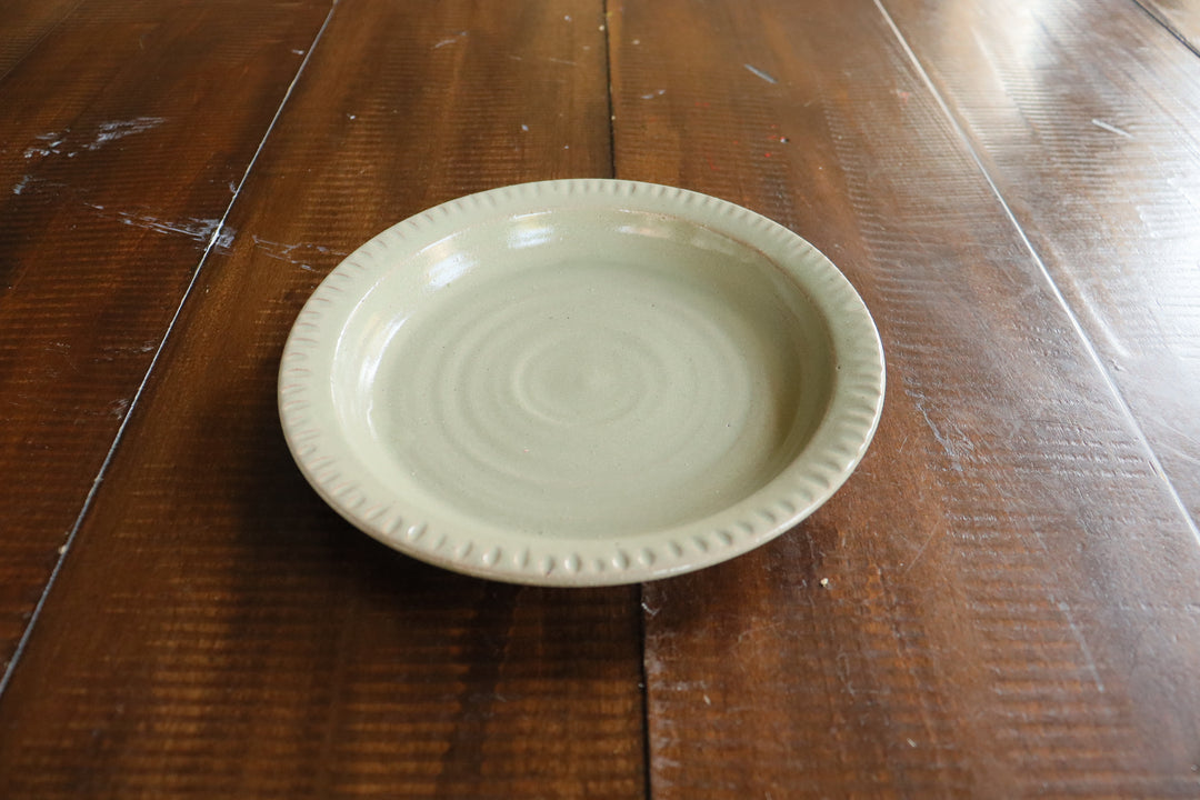 Small Dinner Plate - Seafoam Green