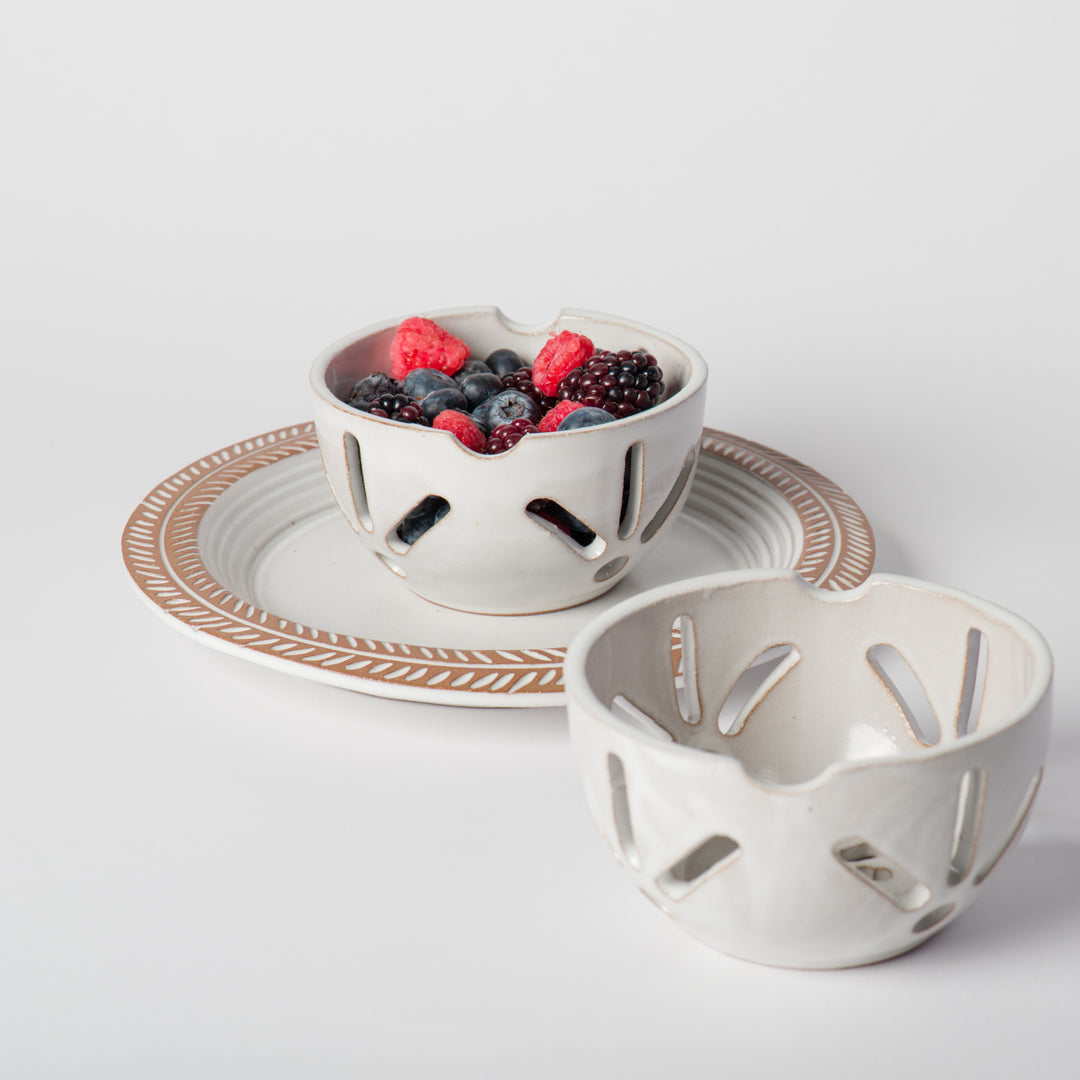Berry Bowl - White