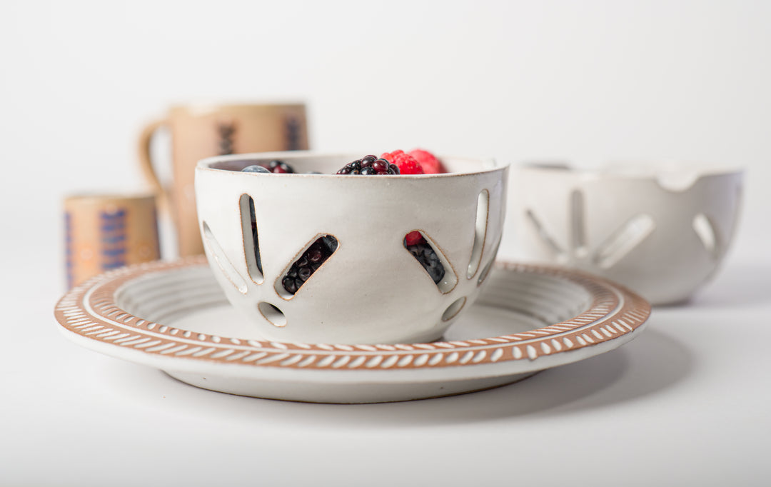 Berry Bowl - White