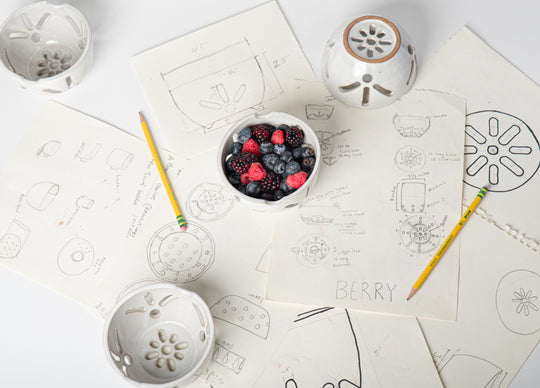 Berry Bowl - White