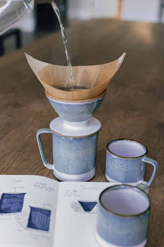 Coffee Pourover and Mug Set