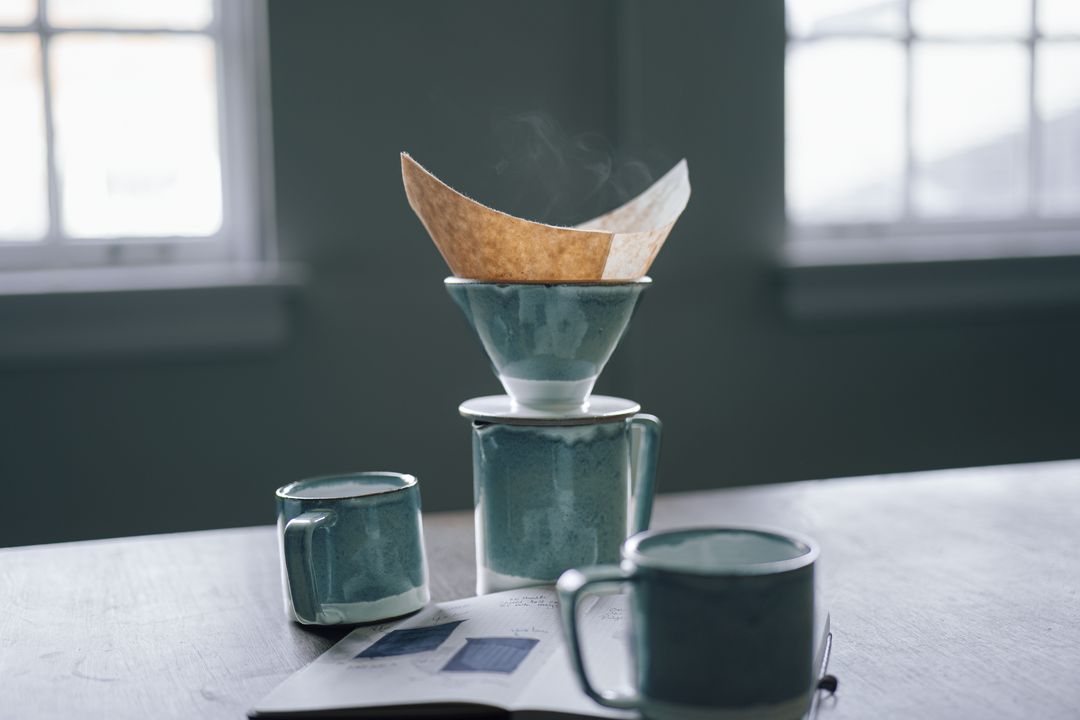 Coffee Pourover and Mug Set