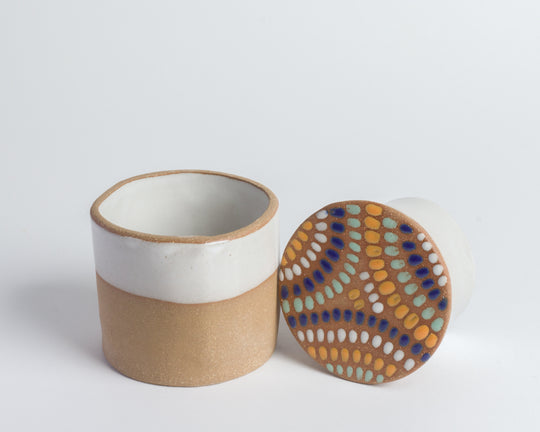 Butter Dish - Colorful Concha