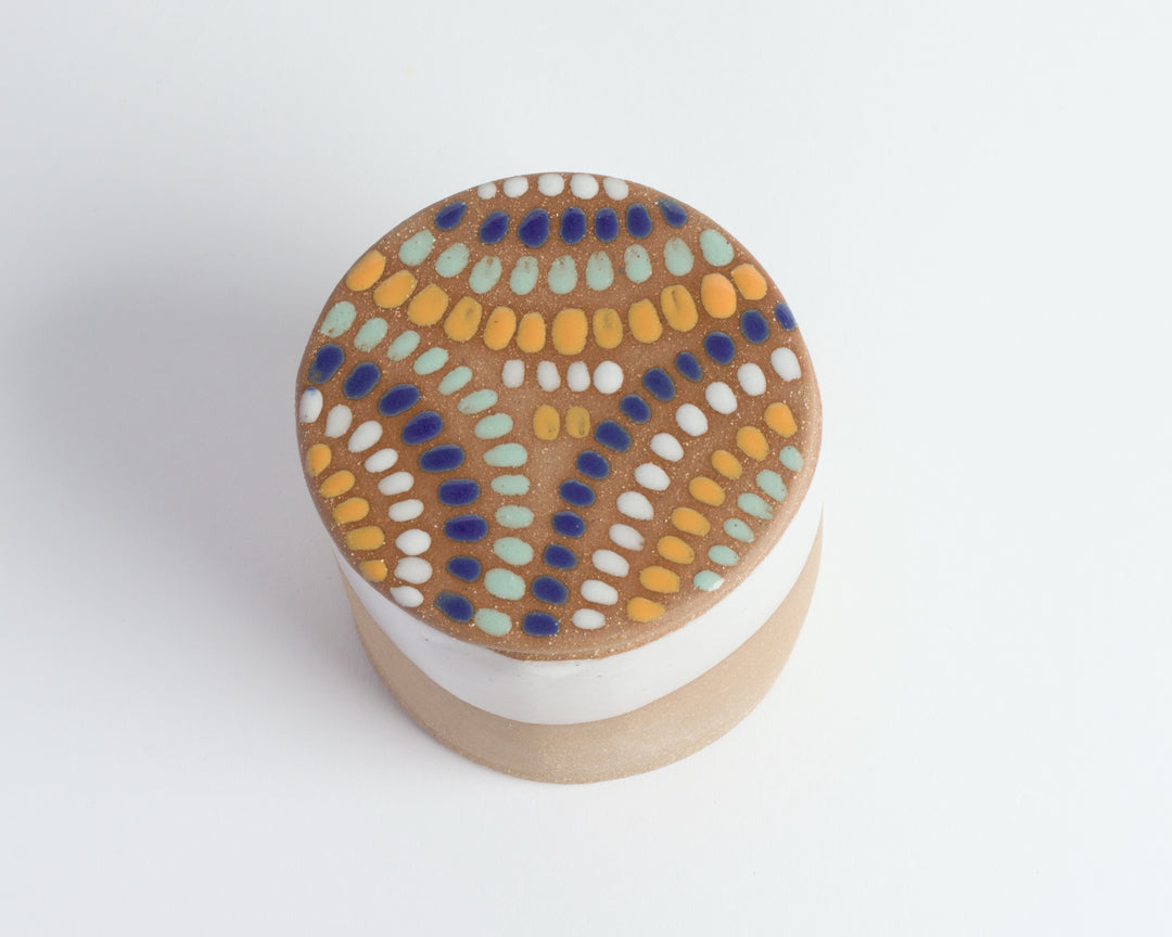 Butter Dish - Colorful Concha