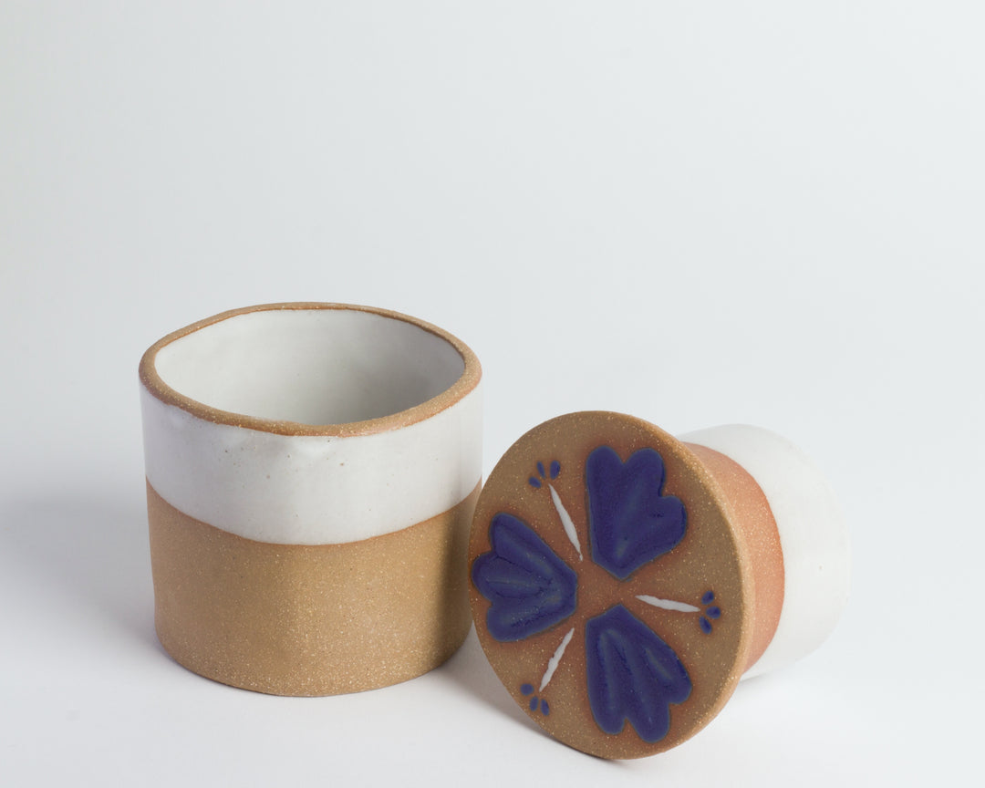 Butter Dish - Funky Cobalt