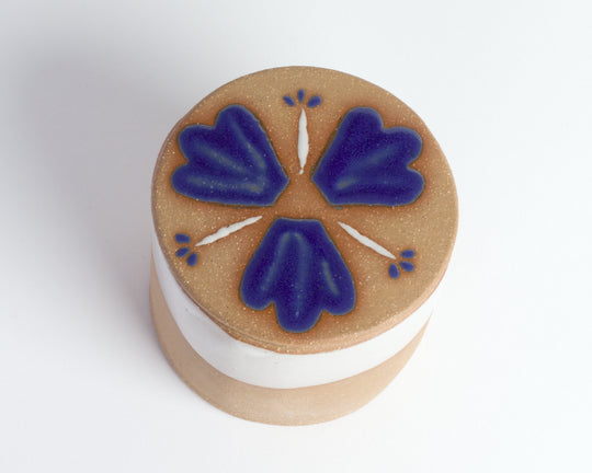 Butter Dish - Funky Cobalt