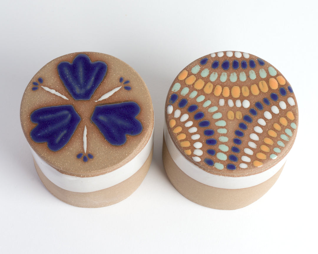 Butter Dish - Colorful Concha