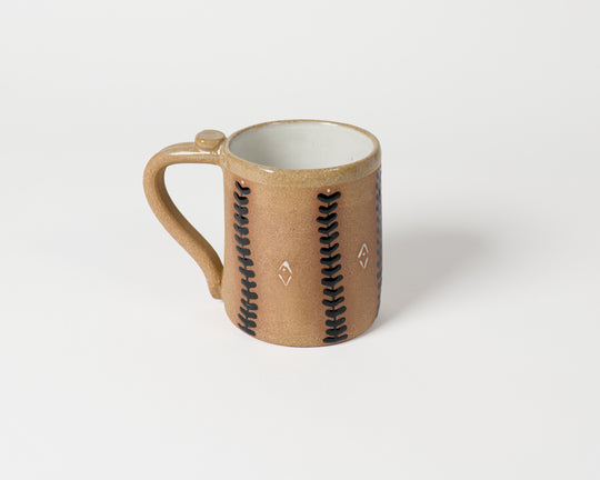 Mug - Soil &amp; Stem - Black and White