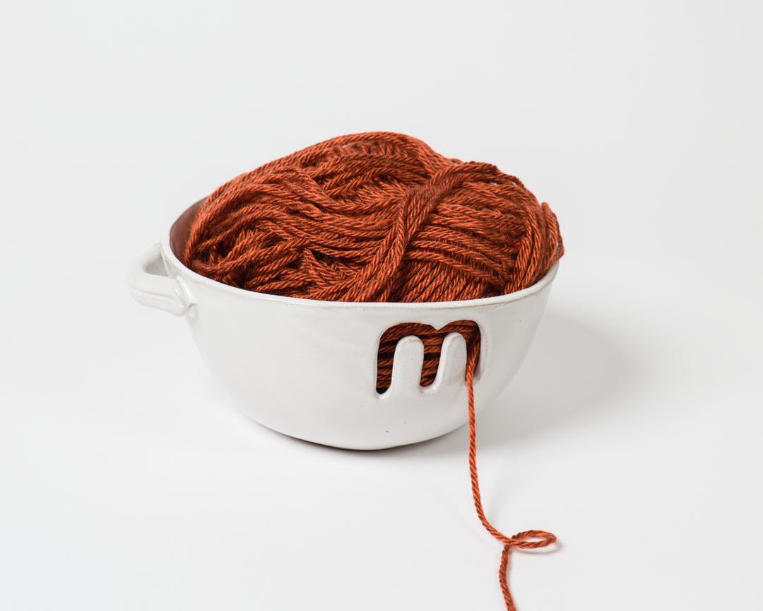 Yarn Bowl - Classic White