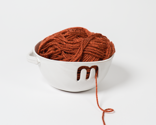 Yarn Bowl - Classic White