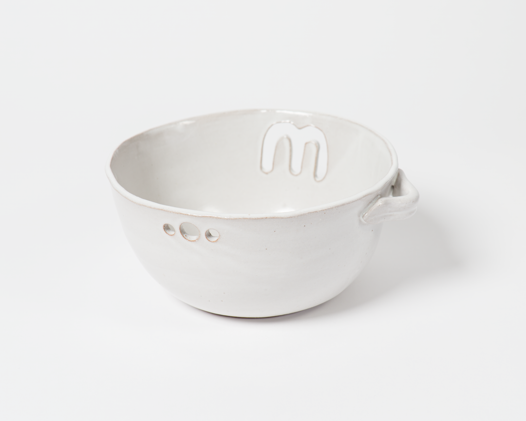 Yarn Bowl - Classic White