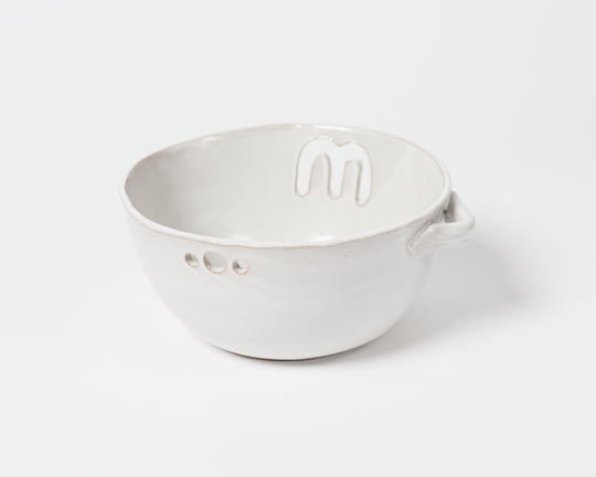 Yarn Bowl - Classic White