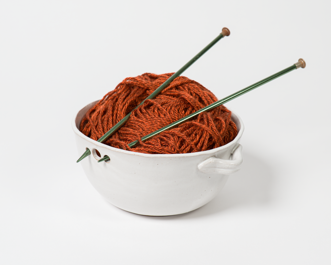 Yarn Bowl - Classic White