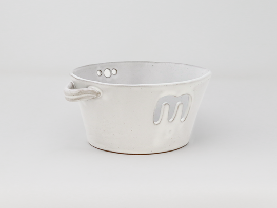 Yarn Bowl - Classic White