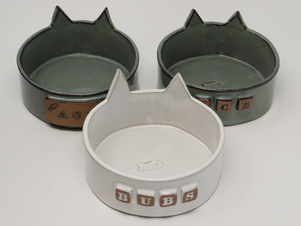 Cat Bowl - White