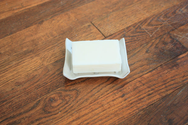 Ceramic Soap Dish - White