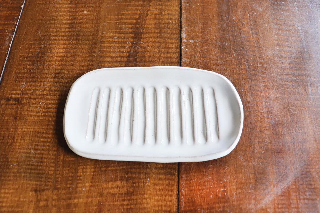 Mod Soap Dish - Classic White